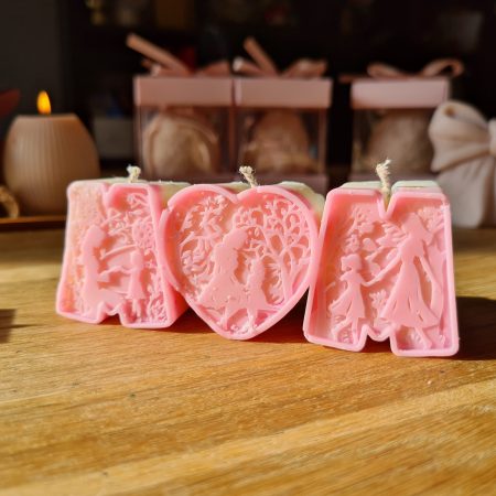 MUM & DAD Silhouette Candle | Heartfelt Family Gift