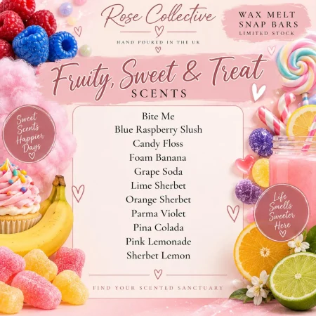 Scented Wax Melt Snap Bars, Ready Made Wax Melts, Choose Your Fragrance, Handmade UK
