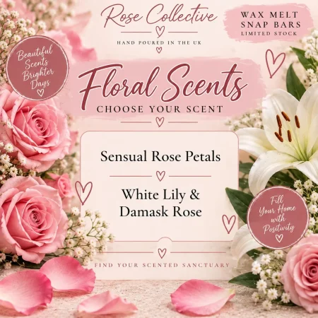 Scented Wax Melt Snap Bars, Ready Made Wax Melts, Choose Your Fragrance, Handmade UK