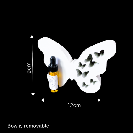 Cutout Butterfly Aroma Diffuser & 100% Pure Essential Oil Set