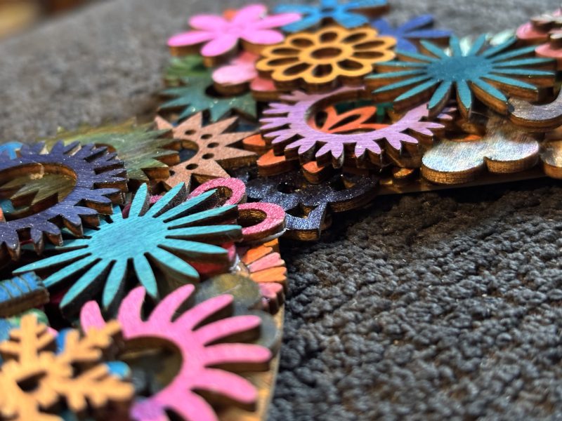 3D Butterfly, Unique, Handmade, Wooden Layers