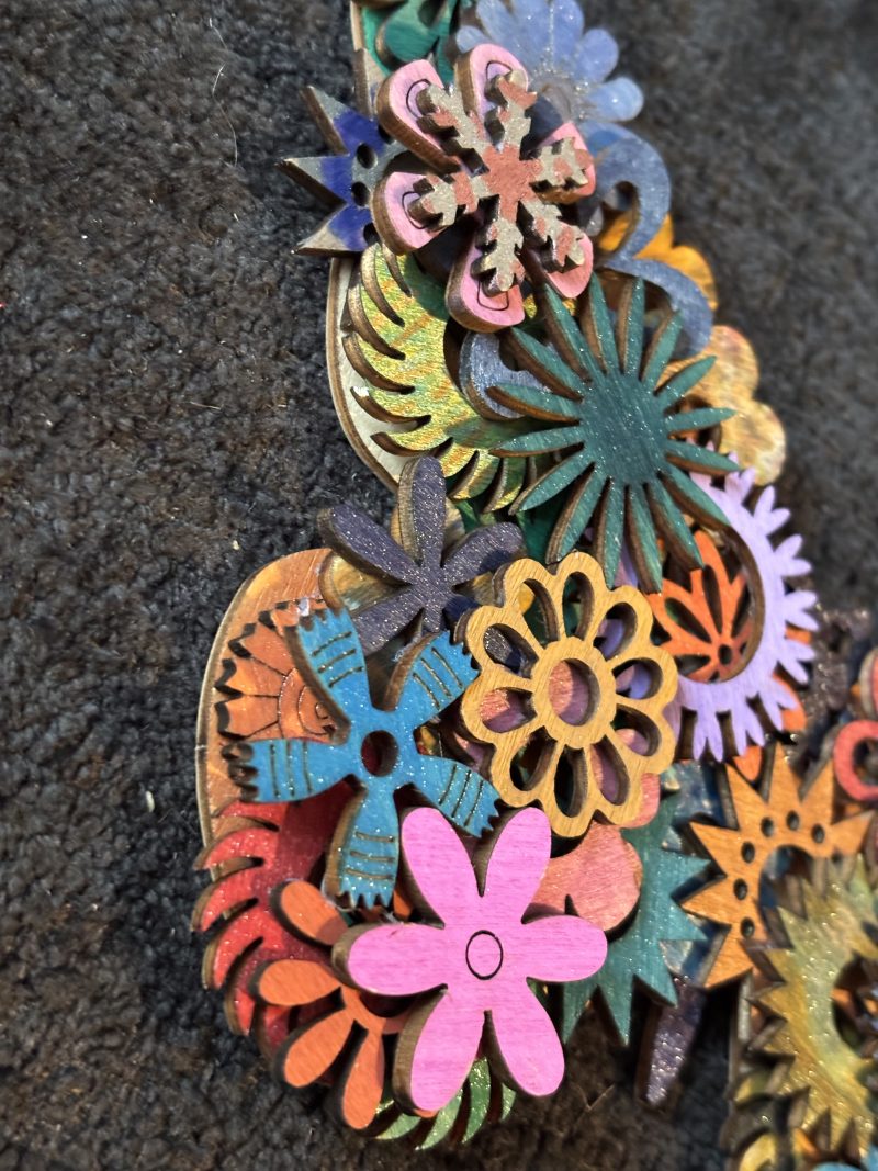 3D Butterfly, Unique, Handmade, Wooden Layers