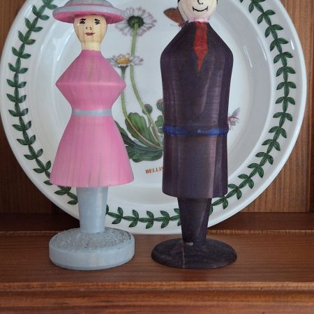 Lady and Gentleman Figures .