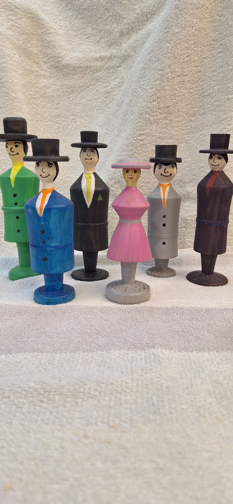 Lady and Gentleman Figures .