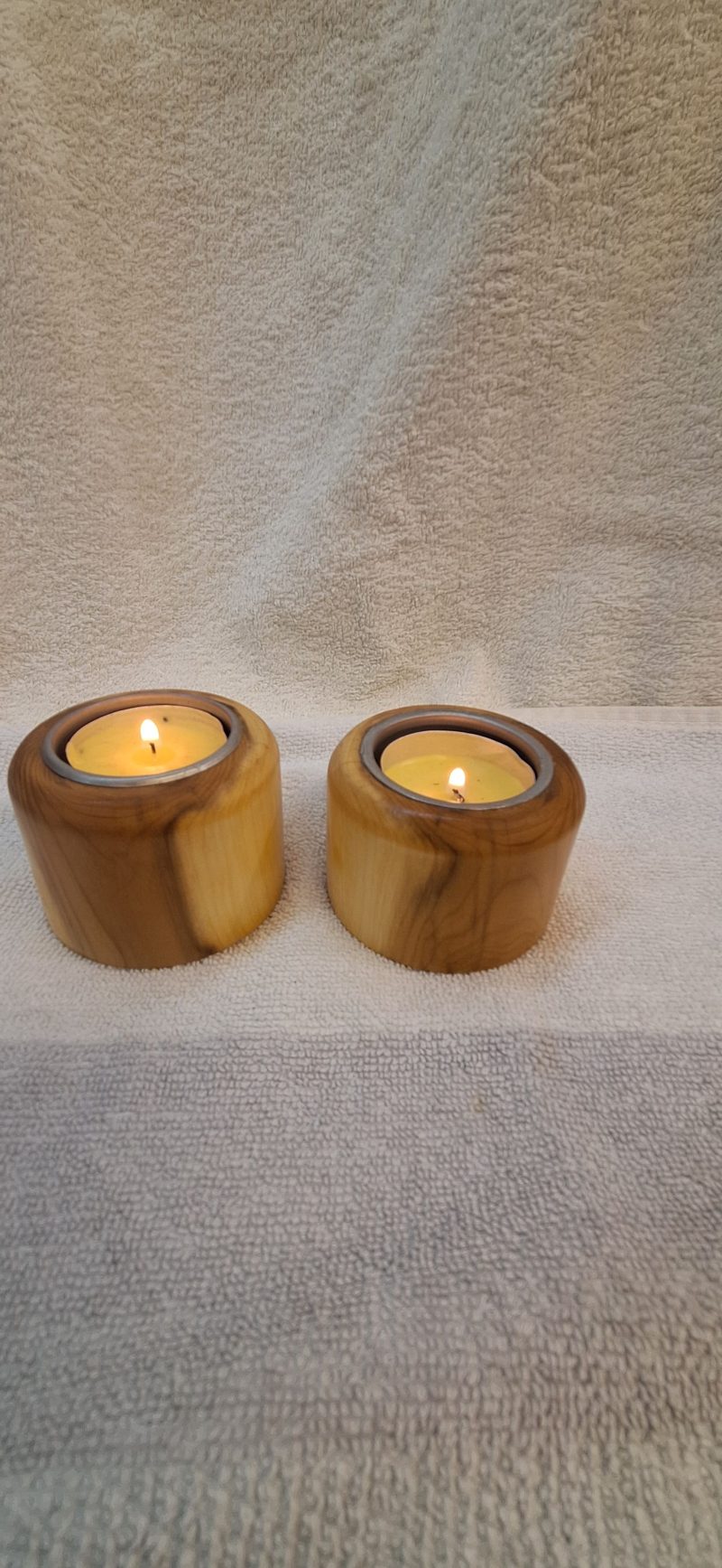 Tea light candle holders