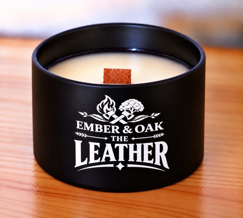 The Leather – Inspired by Tom Ford Ombré Leather | Candles, Wax Melts and Snap Bars