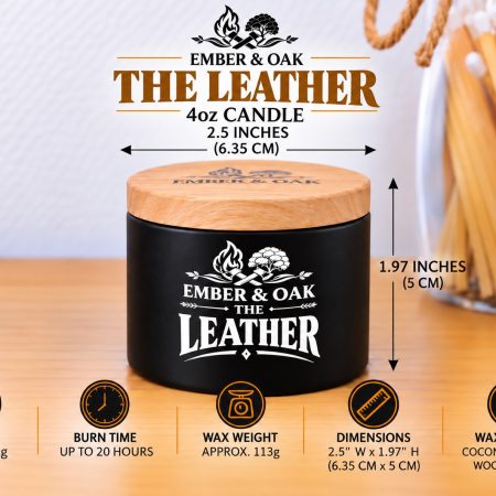 The Leather – Inspired by Tom Ford Ombré Leather | Candles, Wax Melts and Snap Bars