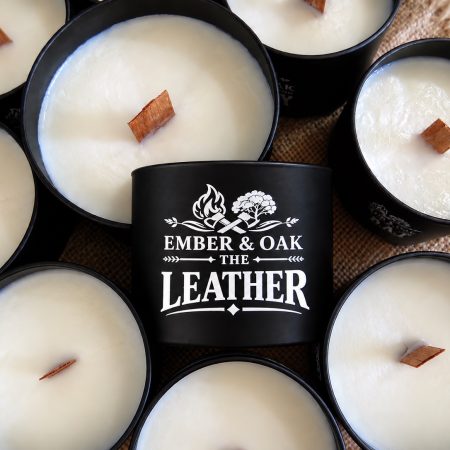 The Leather – Inspired by Tom Ford Ombré Leather | Candles, Wax Melts and Snap Bars