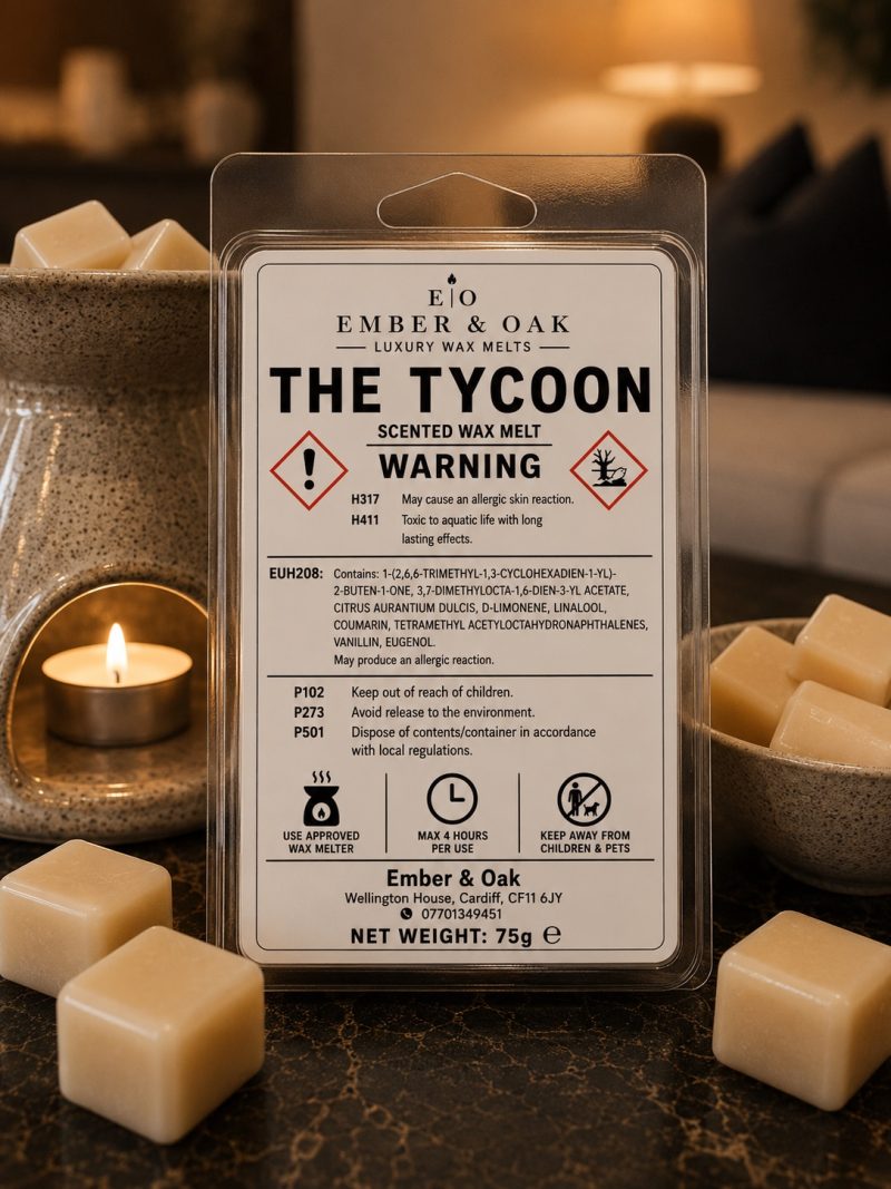 The Tycoon – Inspired by Paco Rabanne 1 Million | Candles, Wax Melts and Snap Bars