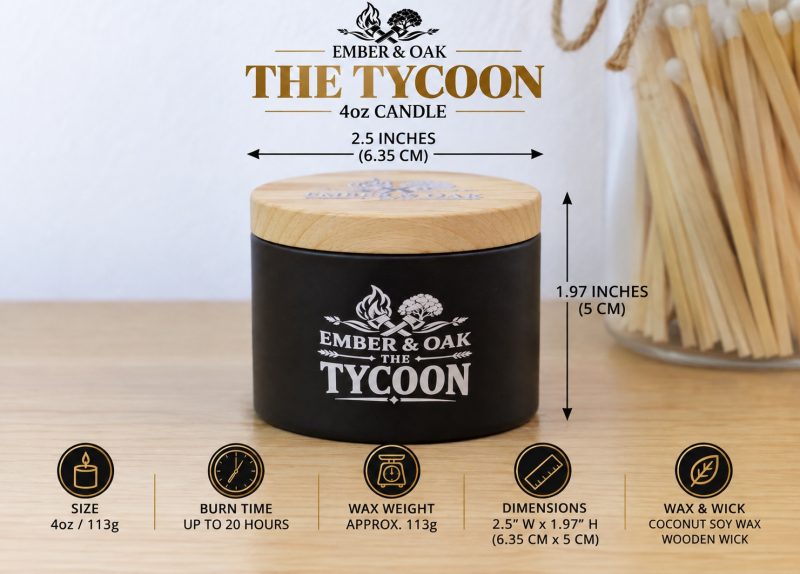 The Tycoon – Inspired by Paco Rabanne 1 Million | Candles, Wax Melts and Snap Bars