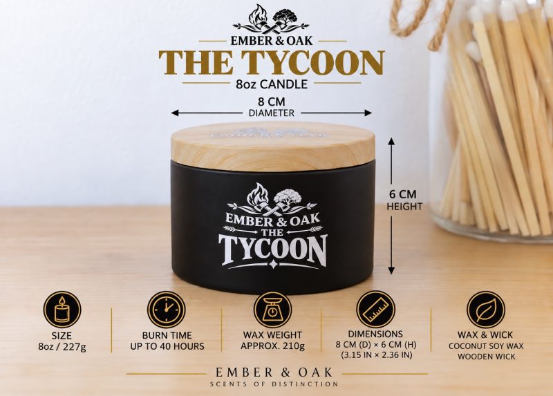 The Tycoon – Inspired by Paco Rabanne 1 Million | Candles, Wax Melts and Snap Bars