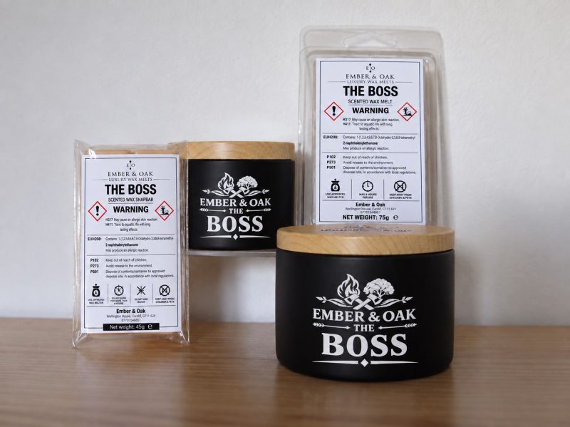 The Boss – Inspired by Hugo Boss Bottled | Candles, Wax Melts and Snap Bars