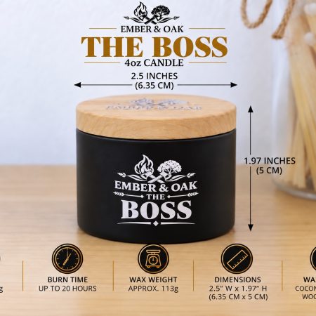 The Boss – Inspired by Hugo Boss Bottled | Candles, Wax Melts and Snap Bars