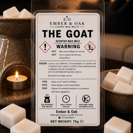 The G.O.A.T – Inspired by Jean Paul Gaultier Le Male | Candles, Wax Melts and Snap Bars