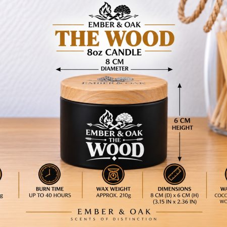 The Wood – Inspired by Tom Ford Oud Wood | Candles, Wax Melts and Snap Bars