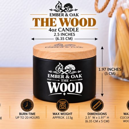 The Wood – Inspired by Tom Ford Oud Wood | Candles, Wax Melts and Snap Bars
