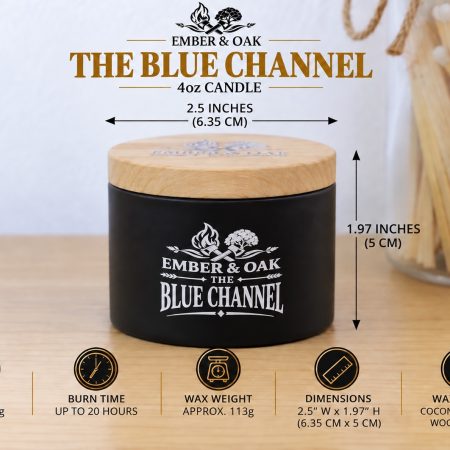 The Blue Channel – Inspired by Bleu de Chanel | Candles, Wax Melts and Snap Bars
