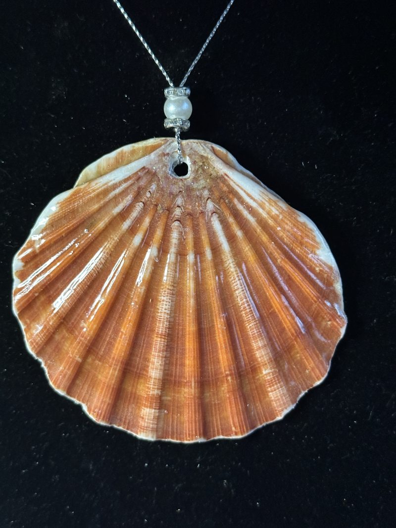 Christmas ornament shell with hanging feature