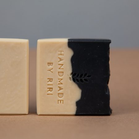 Handmade Neroli Patchouli Soap with Activated Charcoal & Cocoa Butter
