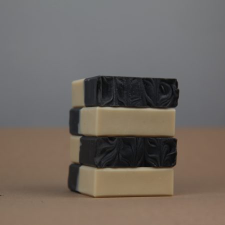Handmade Neroli Patchouli Soap with Activated Charcoal & Cocoa Butter