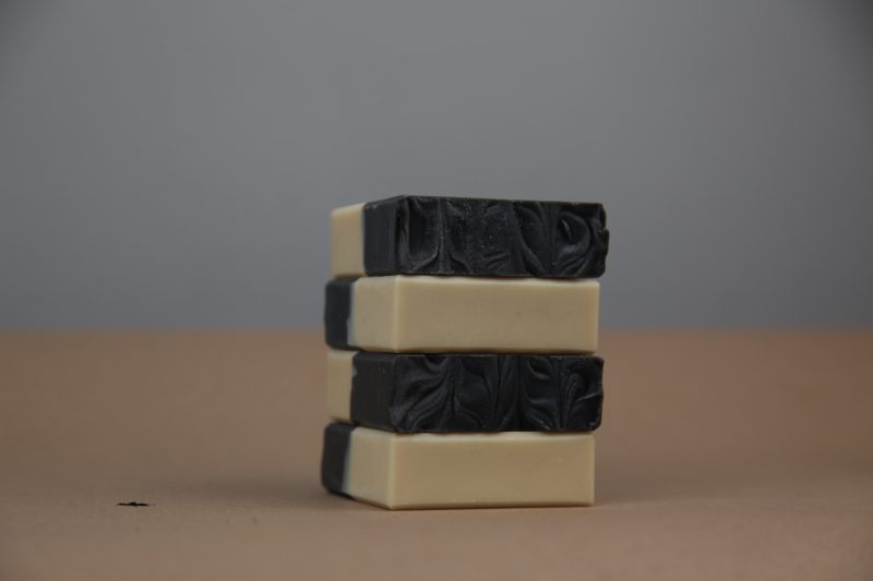 Handmade Neroli Patchouli Soap with Activated Charcoal & Cocoa Butter