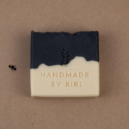 Handmade Neroli Patchouli Soap with Activated Charcoal & Cocoa Butter