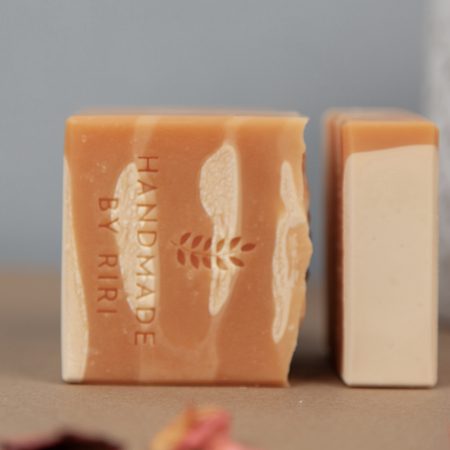 Handmade Vegan Soap: Rose Geranium & Lemongrass Essential Oils