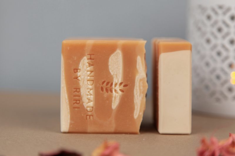 Handmade Vegan Soap: Rose Geranium & Lemongrass Essential Oils