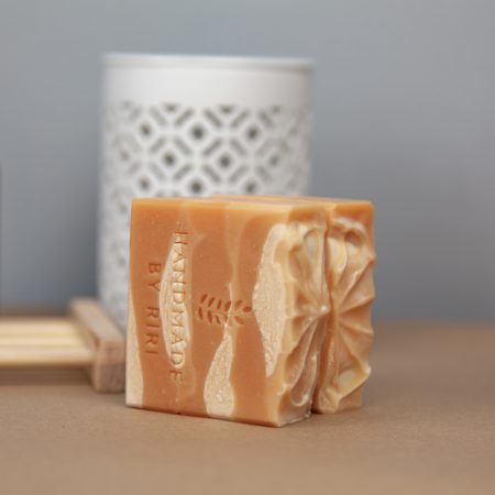 Handmade Vegan Soap: Rose Geranium & Lemongrass Essential Oils