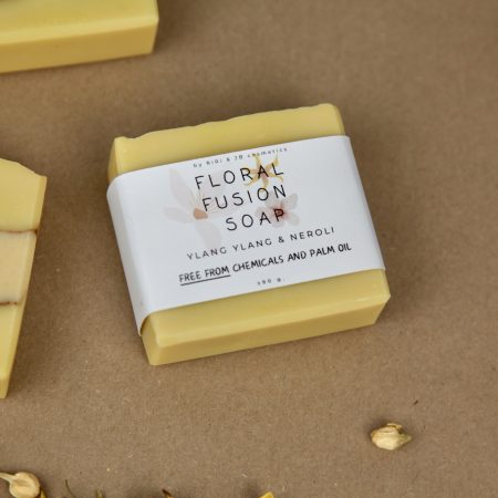 Handmade Floral Soap: Ylang Ylang n Neroli, Cocoa Butter, Palm Oil Free