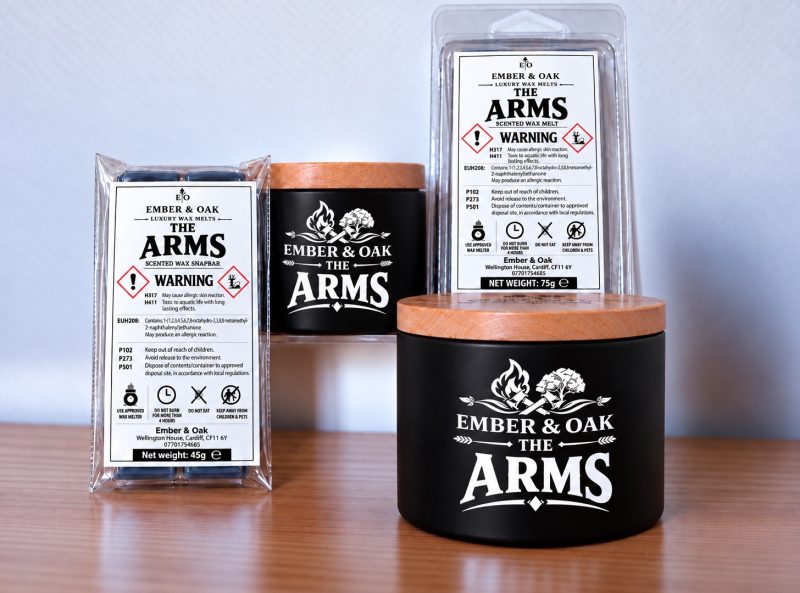 The Arms – Inspired by Armani Stronger With You | Candles, Wax Melts and Snap Bars