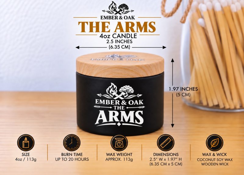 The Arms – Inspired by Armani Stronger With You | Candles, Wax Melts and Snap Bars