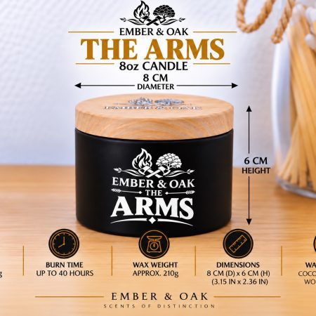 The Arms – Inspired by Armani Stronger With You | Candles, Wax Melts and Snap Bars