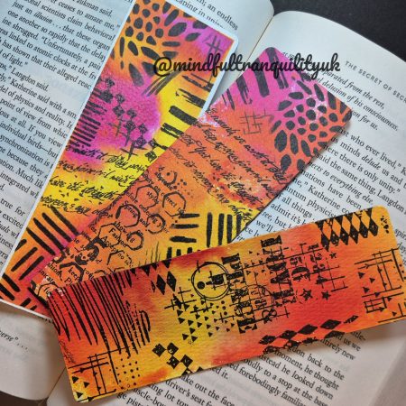 Painted Passages Handmade Art Bookmark | One-of-a-Kind