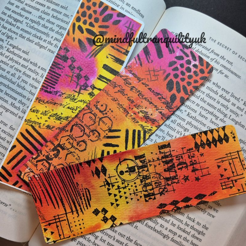 Painted Passages Handmade Art Bookmark | One-of-a-Kind
