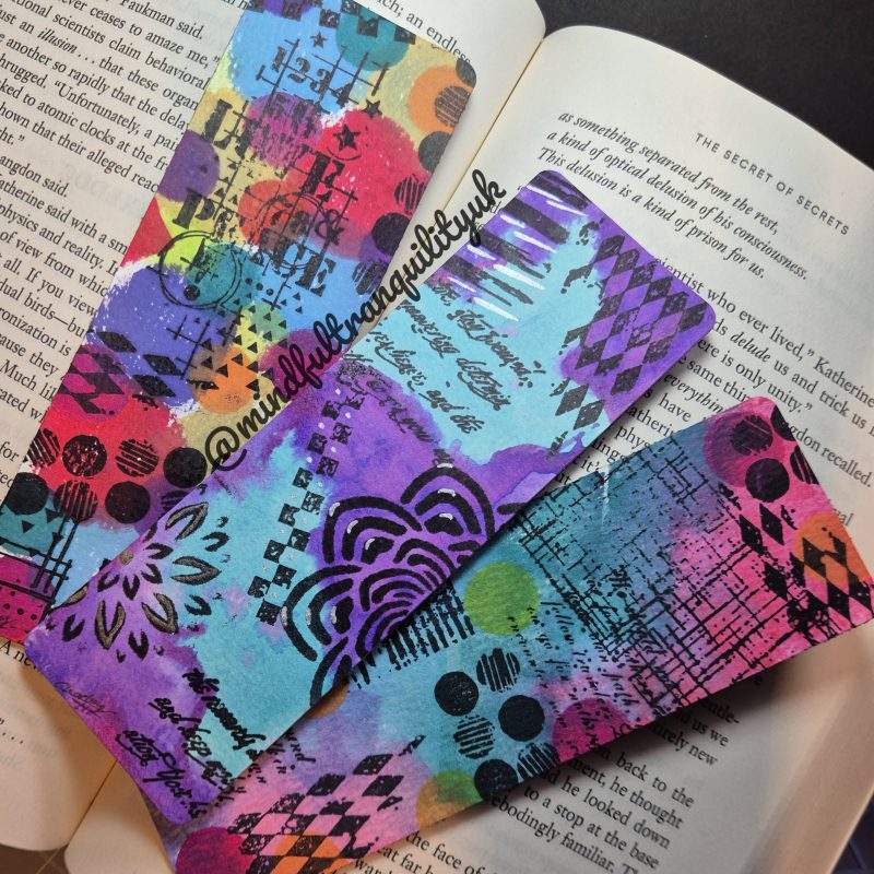 Painted Passages Handmade Art Bookmark | One-of-a-Kind