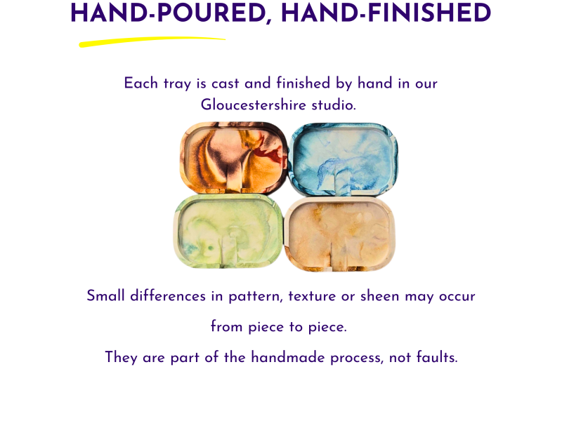 Handmade Marbled Soap Dish – AquaCast Bar Soap Holder