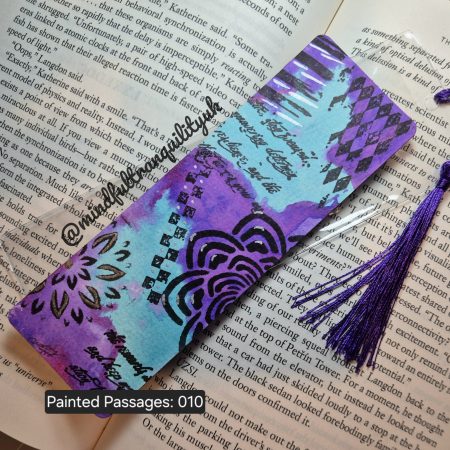 Painted Passages Handmade Art Bookmark | One-of-a-Kind