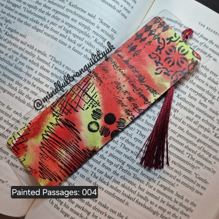 Painted Passages Handmade Art Bookmark | One-of-a-Kind