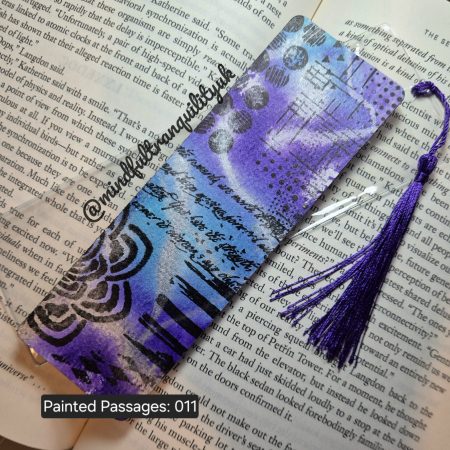 Painted Passages Handmade Art Bookmark | One-of-a-Kind