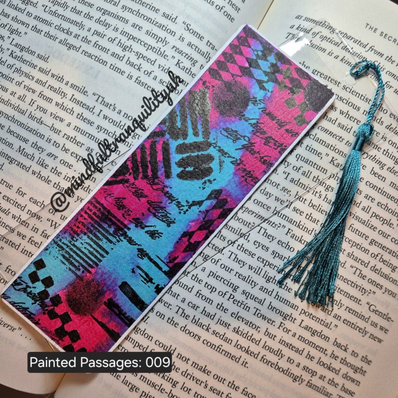 Painted Passages Handmade Art Bookmark | One-of-a-Kind