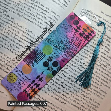 Painted Passages Handmade Art Bookmark | One-of-a-Kind