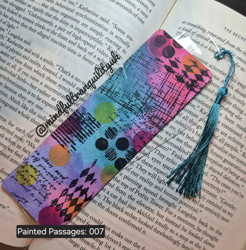 Painted Passages Handmade Art Bookmark | One-of-a-Kind