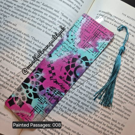 Painted Passages Handmade Art Bookmark | One-of-a-Kind