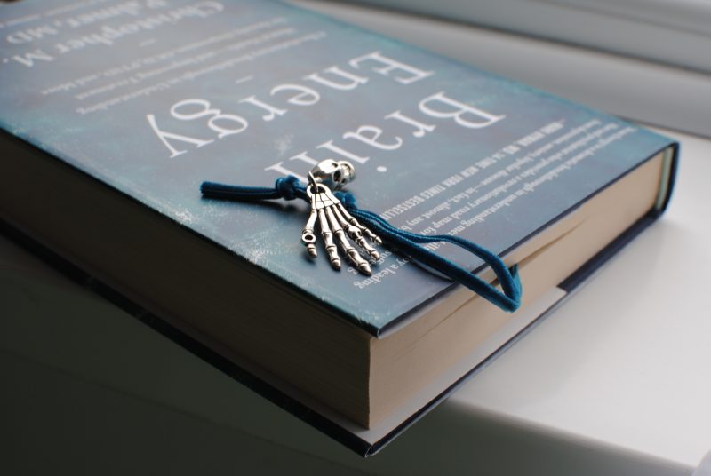 Gothic Skulls Cross Bookmark Dark art Halloween Witch Harry Potter Art print