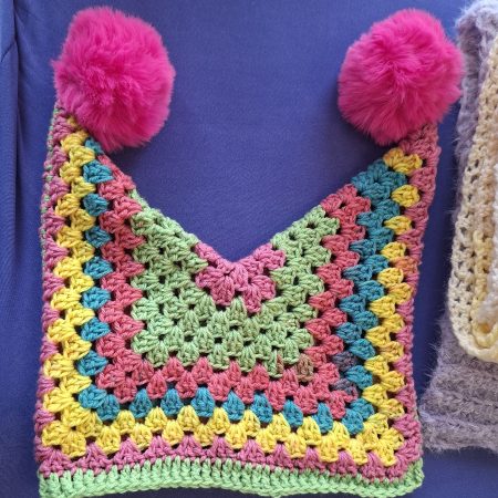 Crocheted Jester Hat