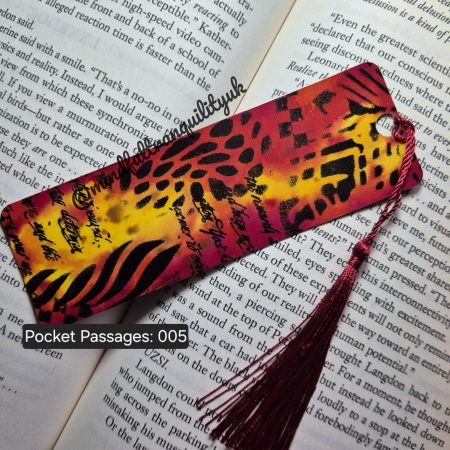 Pocket Passages Handmade Bookmark | One-of-a-Kind Art