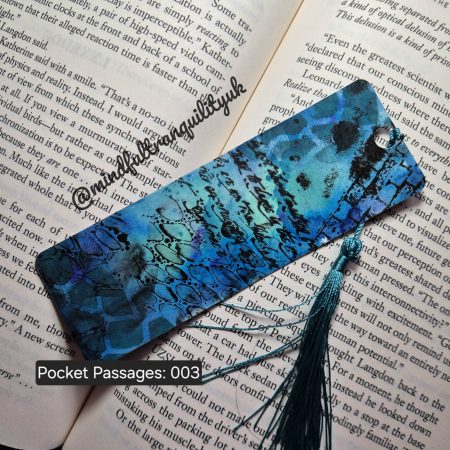 Pocket Passages Handmade Bookmark | One-of-a-Kind Art