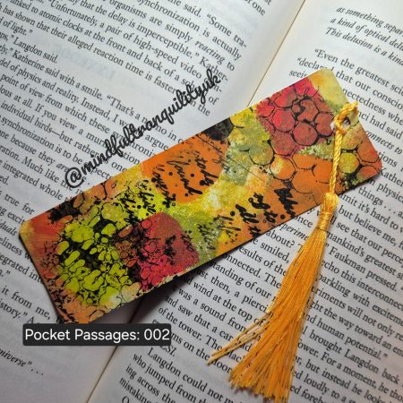 Pocket Passages Handmade Bookmark | One-of-a-Kind Art