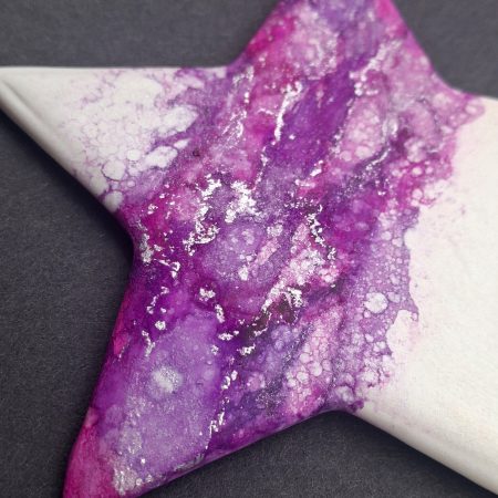 Hand Painted Ceramic Christmas Stars